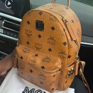 MCM Stark Side Stud MINI Backpack AUTHENTIC
